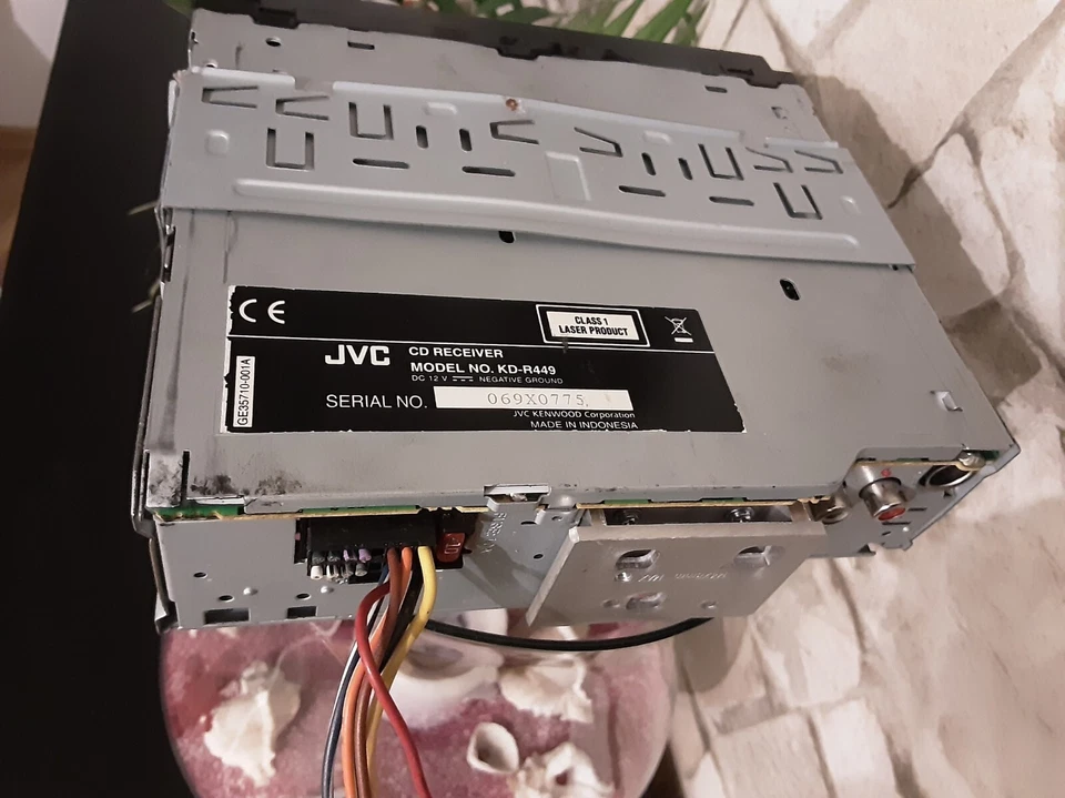 JVC kd-r449 schwarz Multimedia Receiver KFZ- – Empfänger Multimedia Kfz-(4.0 Kan - Bild 2 von 2