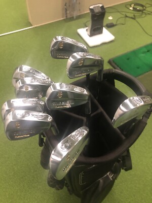 Spalding Tour Edition Irons (2-PW) Used, New Dynamic Gold