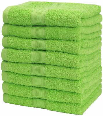 8er FROTTEE HANDTÜCHER NATUREMARK PREMIUM 500g/m² 100% BAUMWOLLE 50x100 SET NEU