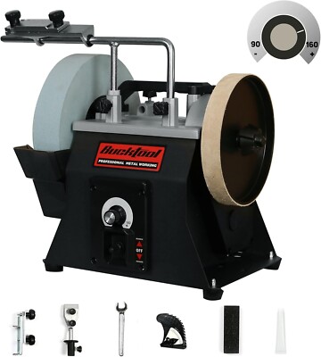 10-Inch Variable Speed Wet Sharpening System, 1.2-Amp Two-Direction Water Cooled