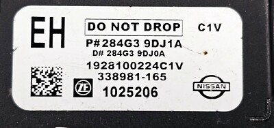 2019-2021 Nissan Maxima Murano Front Windshield Lane Assist Camera