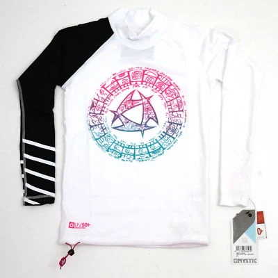 MYSTIC Maori Rash Shirt Weiß Gr.XS-S Neu+ OVP Damen Langarm