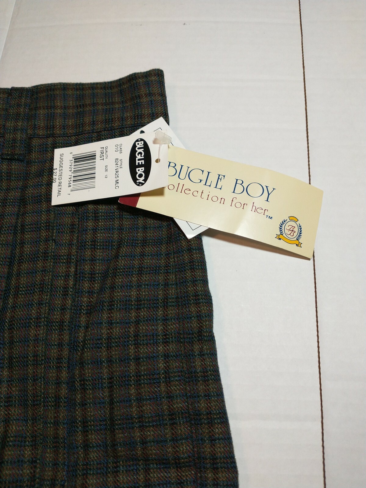 Vintage Bugle Boy For Her Collection Poliester Rayon … Gem