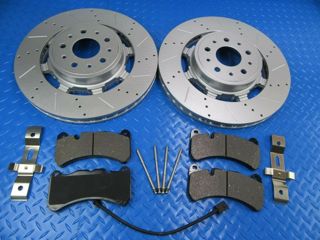 Maserati GranTurismo Gt front brake pads rotors LOW DUST TopEuro #7786