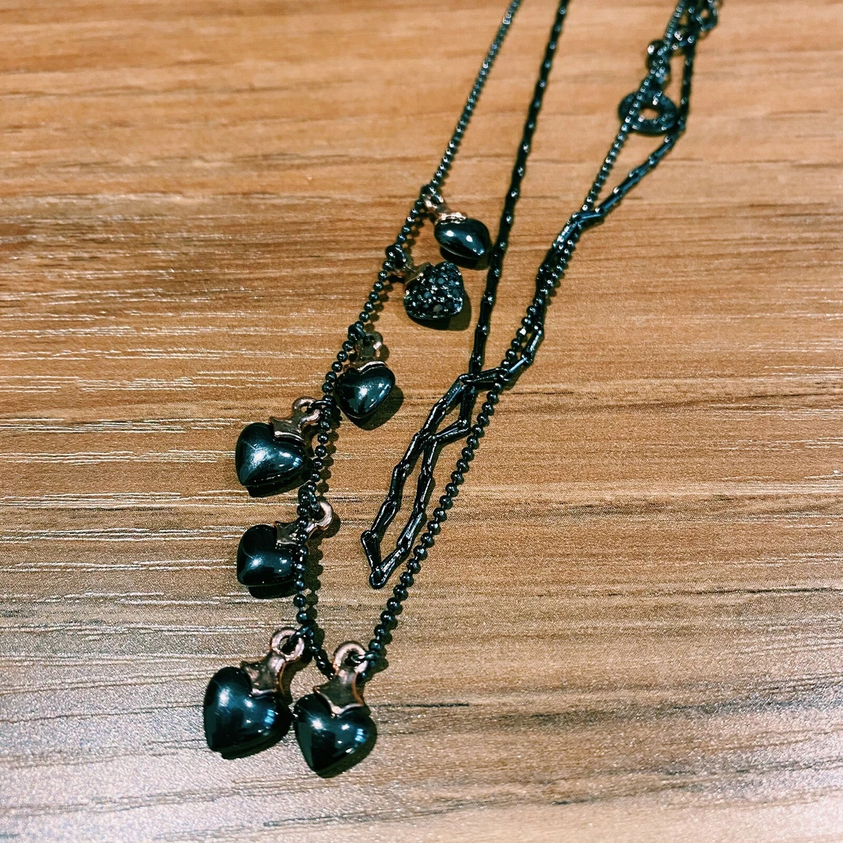 Pilgrim rose 2024 gold necklace