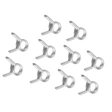 5.5mm Spring Clips Spring Hose Clamp 304 Stainless Steel DIY Double Wire , 20Pcs