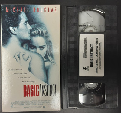 Basic Instinct (VHS, 1992) - Michael Douglas, Sharon Stone