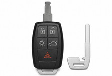 Volvo C30 V50 S40 C70 5 Button Remote Key Fob  Id48  31300258 - Kr55wk49259