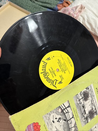 VTG Vinyl Record Disneyland Records Walt Disney Johnny Appleseed Songs 1260 #3 - Foto 3 di 4