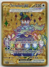 Pokemon Terapagos ex 173/142 Stellar Crown Hyper Rare Holo NM