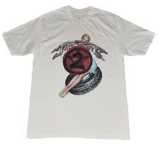 Travis Scott T Shirt M White JackBoys 2 C1 Tee NEW *flaws