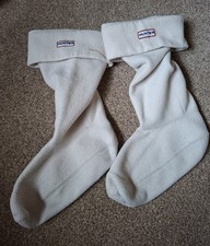 Hunter Welly socks fleece  liners Womens Size 6