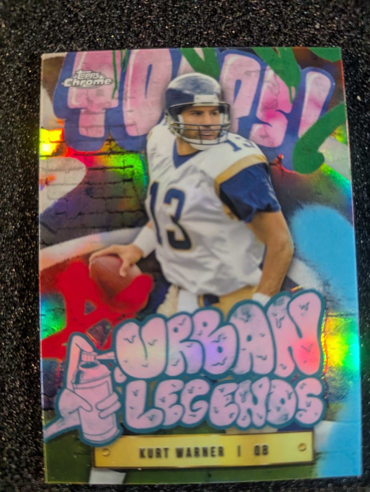 2024 Topps Chrome Urban Legends Kurt Warner Case Hit SSP UL-14