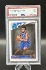 2018-19 Donruss #179 JALEN BRUNSON Rated Rookie (RC) 🔥 PSA 9 Mint 🔥
