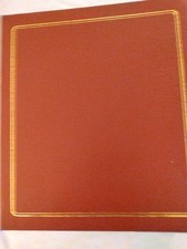 HOLSON LARGE 3-RING 100 PAGE MAGNETIC SELF-ADHESIVE PHOTO ALBUM