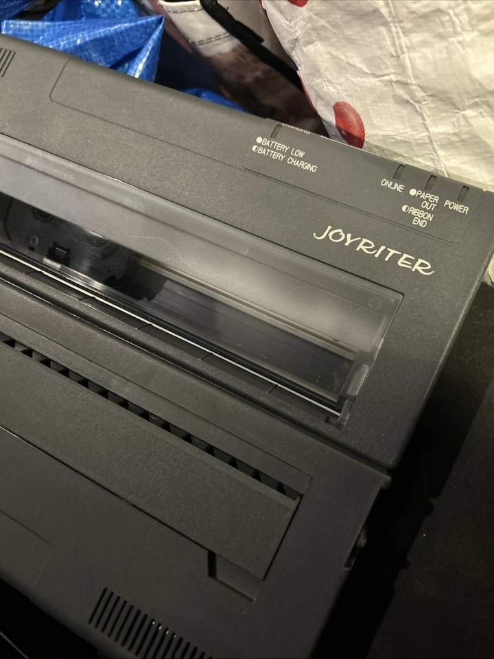 RARE Vintage 90s FUJITSU JOYRITER Thermal transfer portable printer FP-180B - Image 3 of 4