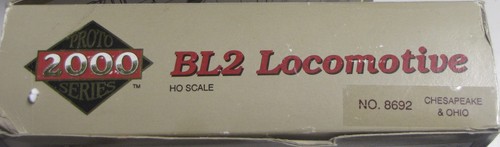 Proto 2000 - EMD BL2 - Chesapeake & Ohio #1845 - #8692 | Zustand: New