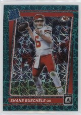 2021 Panini Donruss Optic Rated Rookie Green Velocity Prizm Shane Buechele 15je
