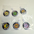 Lot Of 6 1960s Mattel Hot Wheels Redline Vintage Pin Button Badges