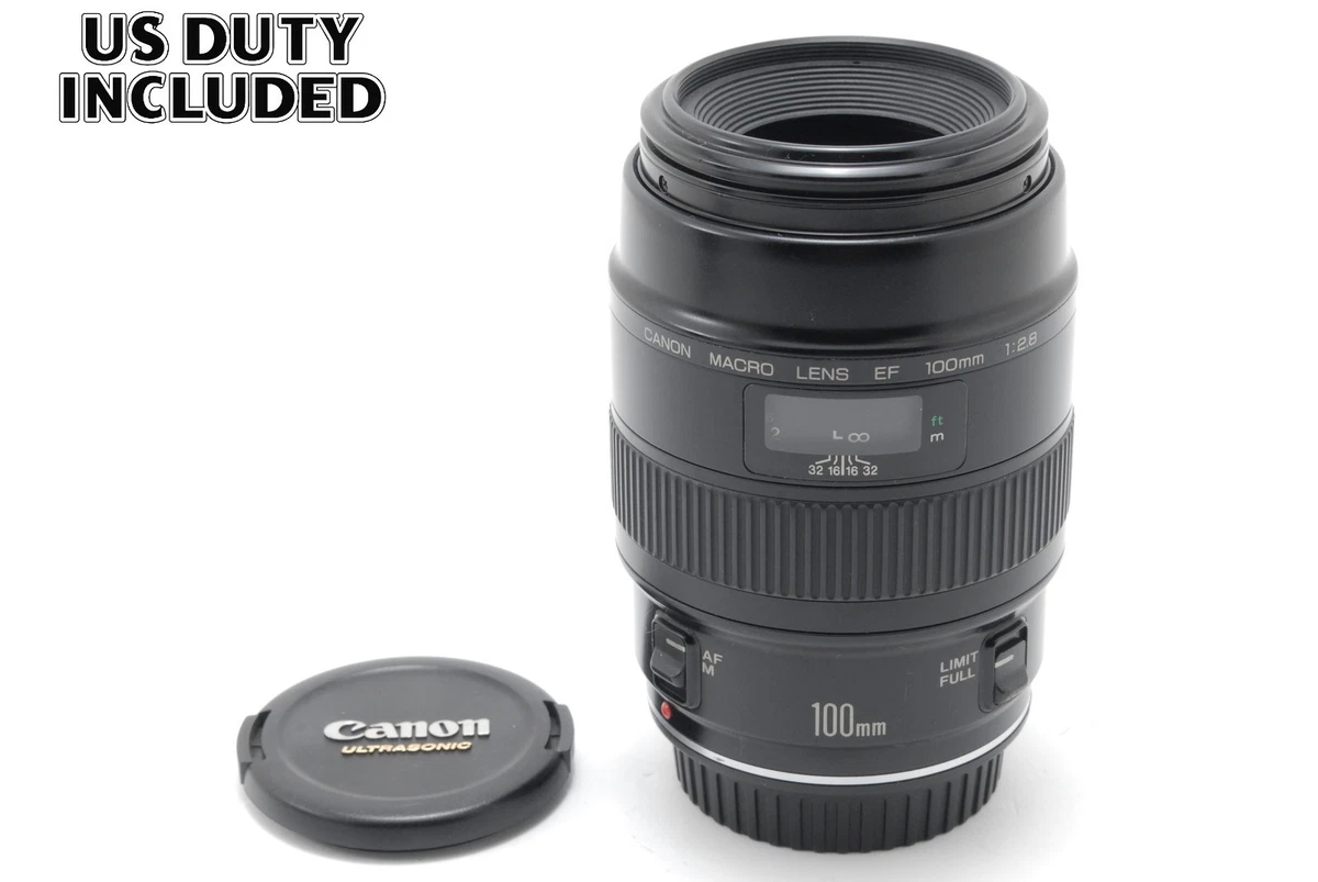 Canon EF f/2.8 100mm Focal Macro/Close Up Lenses for sale | eBay
