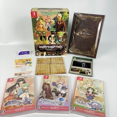 Atelier Dusk Trilogy Deluxe Pack Premium Box Nintendo Switch Ayesha Escha Shalli