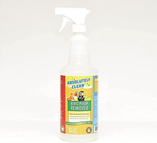 Amazing Bird Poop Remover - Just Spray/Wipe - Safely  Easily Removes Bird Messe