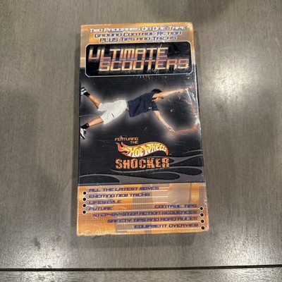 Ultimate Scooters (Factory Sealed VHS) Hot Wheels Shocker, Ground Control Action