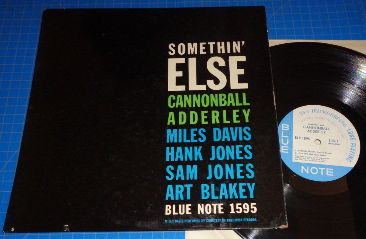 CANNONBALL ADDERLEY Somethin' Else (Miles Davis) - Blue Note 1595
