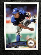 LATROY HAWKINS #US283 2011 Topps Update Series QTY Milwaukee Brewers