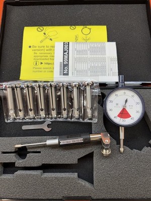 Mitutoyo 526-102 split bore gage 10-18mm .4-.7''dial test Indicator .001mm micron