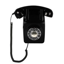 Wall Telephone Corded Landline Home Retro 1960s Style Antique Loud Ringer