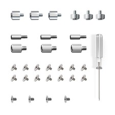 30PC M.2 Nvme SSD Screw Kit, Standoff and Mounting LS-SSD Screws Kit