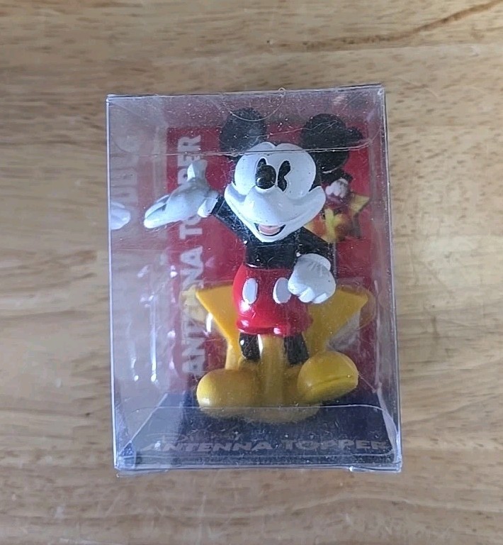 Vintage Disney Mickey Mouse Star Antenna Topper New In Box