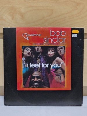 Bob Sinclar I Feel For You 12'' Vinyl Single Subliminal Dance SEALED