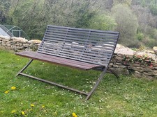 Garden Bench Metal industrial cottage terrace