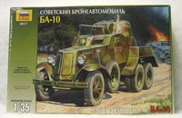 1:35 Zvezda Soviet Armored Car Ba-10 Kit Z3617 Modellbau