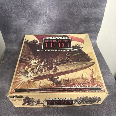 COMPLETE  Star Wars Return of the Jedi Battle at Sarlacc's Pit Game 1983
