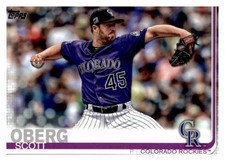 2019 Topps Update #US181 Scott Oberg - BB
