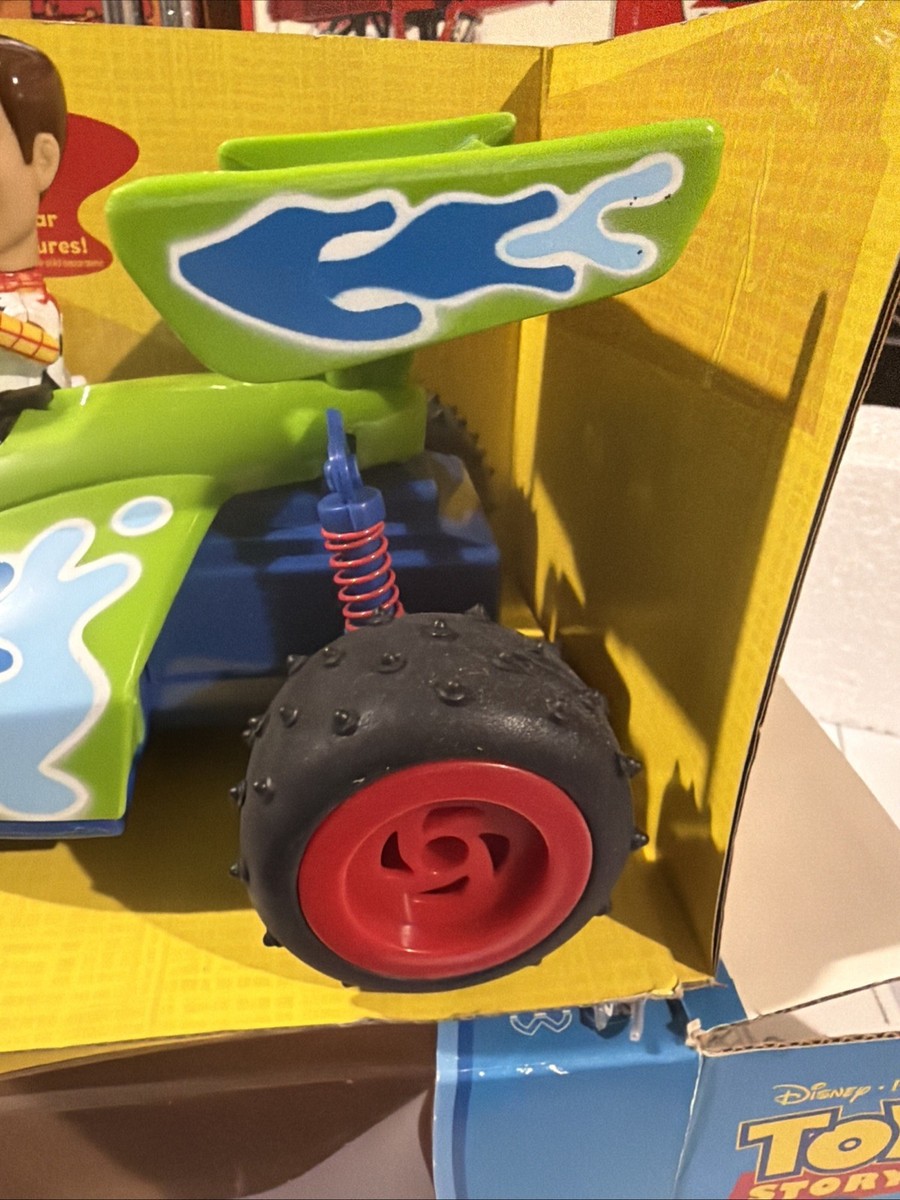 Disney Pixar Toy Story RC Free Wheel Buggy – With Woody – Vintage