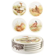 Spode Woodland Coaster & Holder - Set of 4 Motifs 11701137