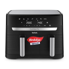 Easy Fry Dual Zone Digital Air Fryer 2 Drawers 8.3L 8in1 Air Fry Extra Crisp