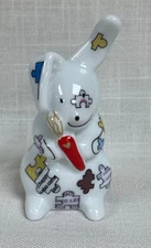 Bernardaud Puzzle Bunny Rabbit figurine Limoges France 4" adorable!