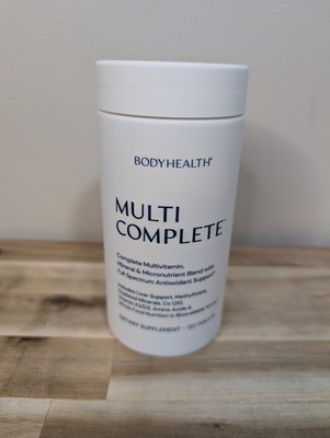 BodyHealth Multi Complete 120 Count Daily Multivitamin Sealed 