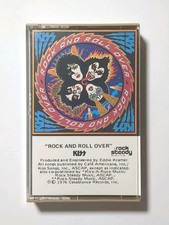Kiss - Rock And Roll Over Cassette, 1976 / 1989, Casablanca Excellent / Tested