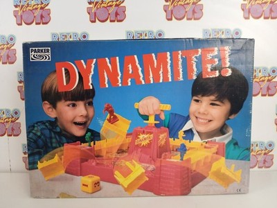 Dynamite Vintage Sealed Parker Skill Board Game Tonka 1992