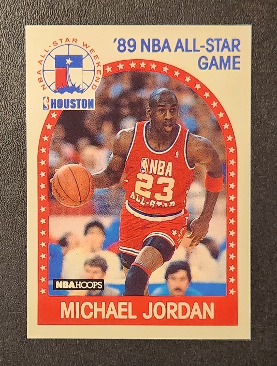 1989 NBA Hoops - MICHAEL JORDAN #21 - NBA All-Star Game - Chicago Bulls HOF