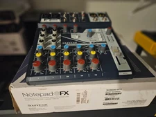 Soundcraft ‎Notepad-8FX 8 Channels Analog Mixer w/ USB I/O