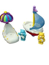 VTG Care Bears 2002 Care A Lot Cloud Boat Umbrella Lounge Funshine Bedtime