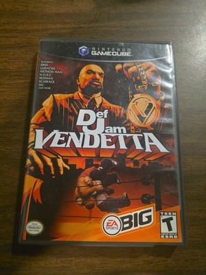 Def Jam Vendetta Nintendo GameCube (No Game) With Manual