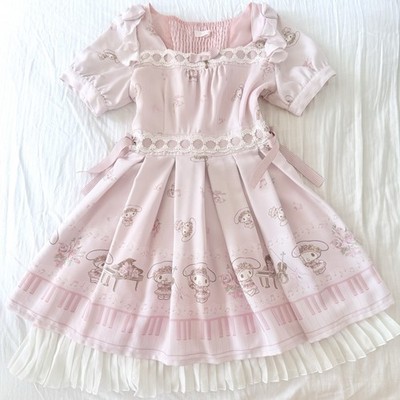 Liz Lisa Sanrio My Melody Piano Dress Pink Ryousangata Himekaji